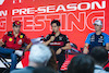 TEST BAHRAIN, (L to R): Charles Leclerc (MON) Ferrari; Zhou Guanyu (CHN) Alfa Romeo F1 Team; e Logan Sargeant (USA) Williams Racing, in the FIA Press Conference.
25.02.2023. Formula 1 Testing, Sakhir, Bahrain, Day Three.
- www.xpbimages.com, EMail: requests@xpbimages.com © Copyright: Bearne / XPB Images